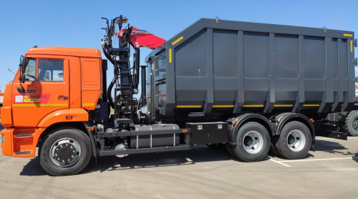 Ломовоз КАМАЗ 65115-3094-48 с КМУ ВМ10-74М