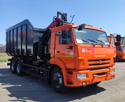 Ломовоз КАМАЗ 65115-3094-48 с КМУ ВМ10-74М