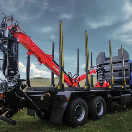 Сортиментовоз МАЗ 631228 с новым манипулятором ВЕЛМАШ 10-74