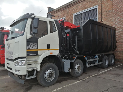 Ломовоз FAW 3310 с КМУ ВМ10-74М