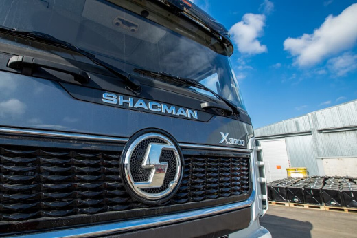 Ломовоз SHACMAN SX3258 с манипулятором ВМ10-74М