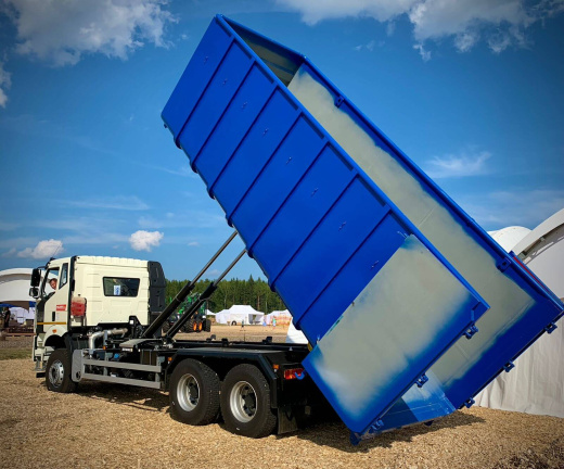 FAW CA3250 (6x4) с крюковым погрузчиком ВК Т20-6000